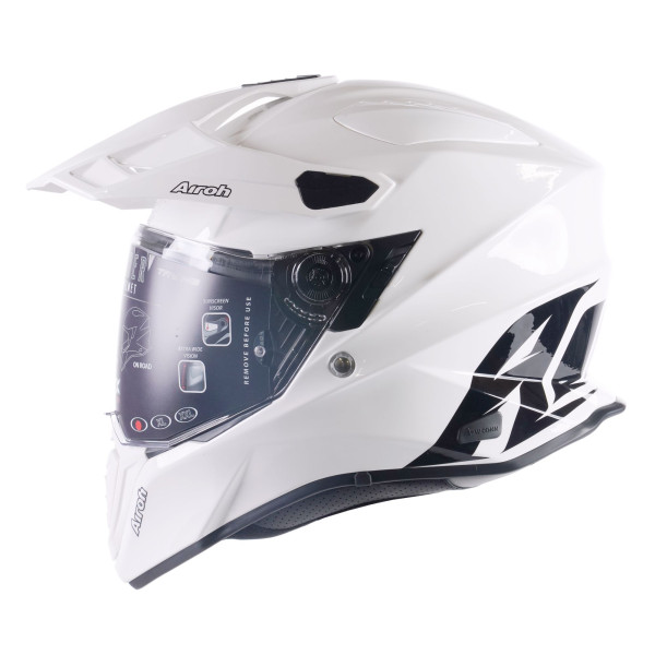 Airoh Airoh commander adventure helmet - white gloss - s